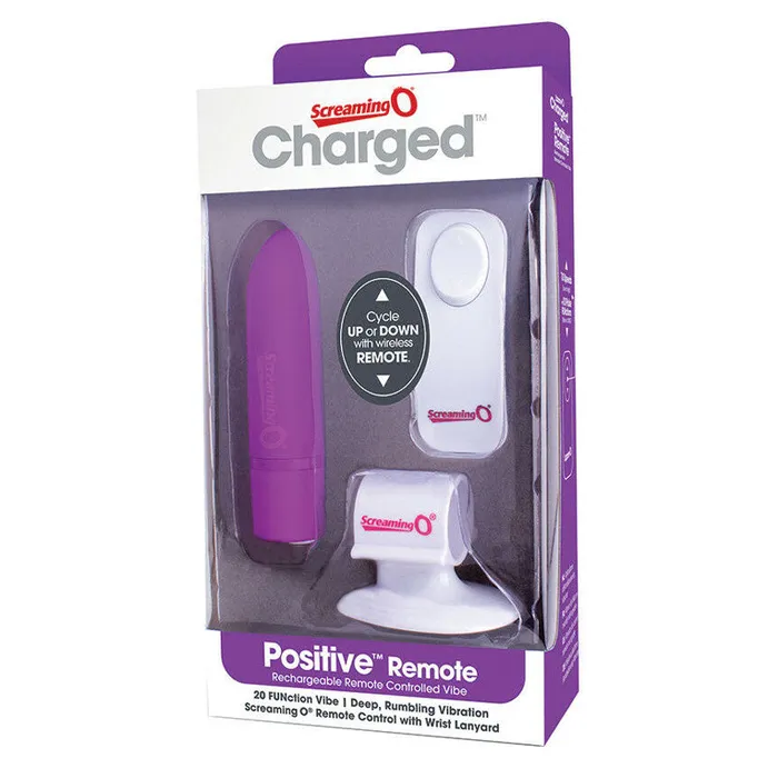 Female Sex Toys | Charged Positive Remote Control - Screaming O Female Sex Toys | Charged Positive Remote Control - Screaming O