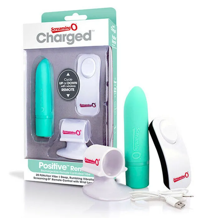 Female Sex Toys | Charged Positive Remote Control - Screaming O Female Sex Toys | Charged Positive Remote Control - Screaming O