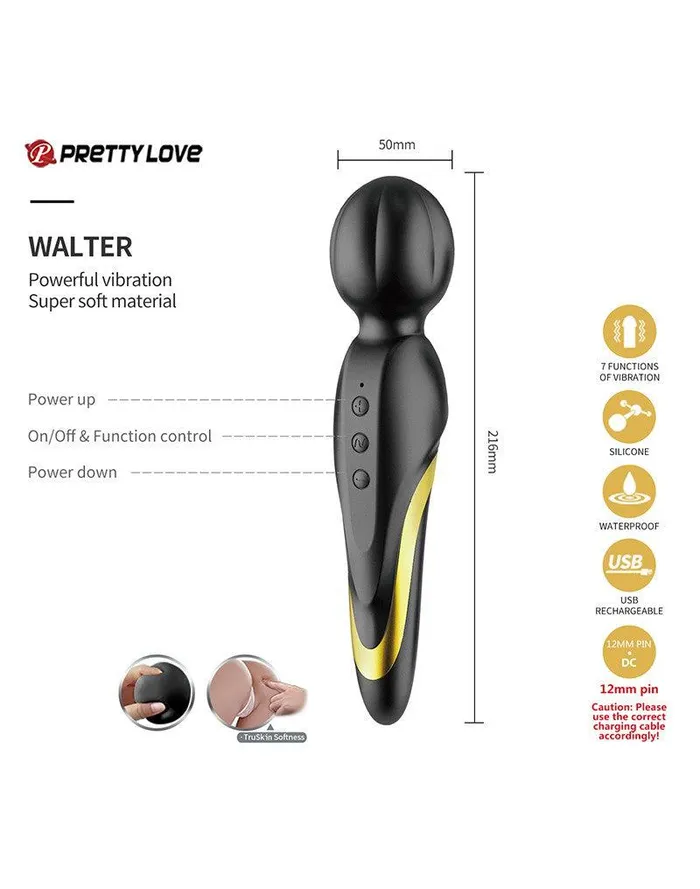 Pretty Love Vibrators | Pretty Love - Queens Luxury Collection - Speeltjes Collectie - Afgewerkt met 18K Goud