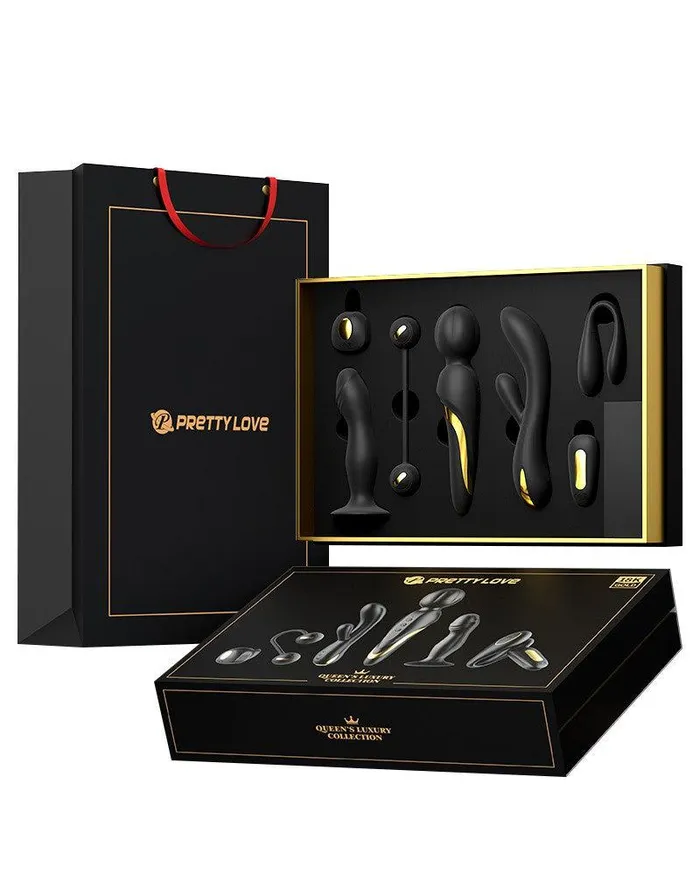Pretty Love Vibrators | Pretty Love - Queens Luxury Collection - Speeltjes Collectie - Afgewerkt met 18K Goud