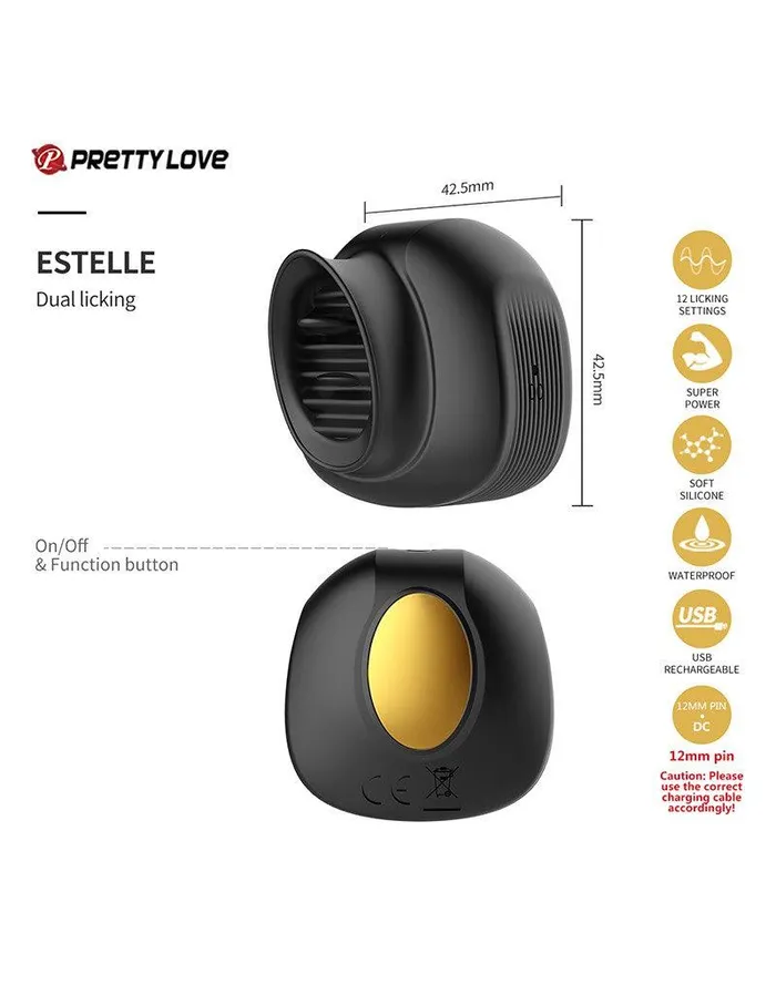 Pretty Love Vibrators | Pretty Love - Queens Luxury Collection - Speeltjes Collectie - Afgewerkt met 18K Goud