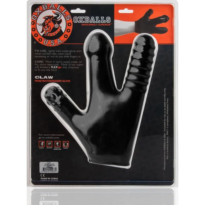 Anal | OxBalls Claw Glove Black Anal | OxBalls Claw Glove Black