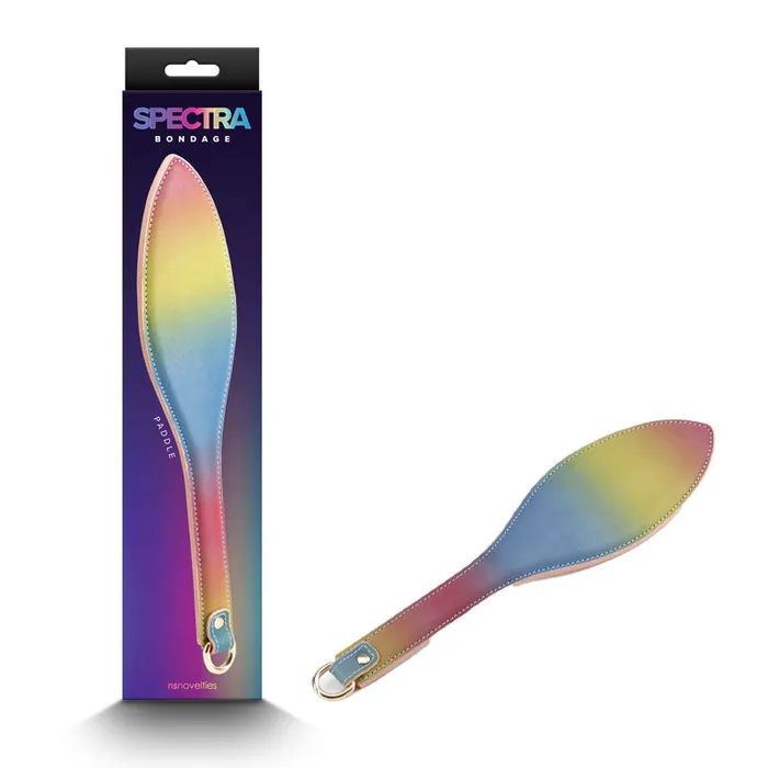Anal Spectra Bondage Paddle Rainbow Rainbow Paddle NSN131108 NS Novelties