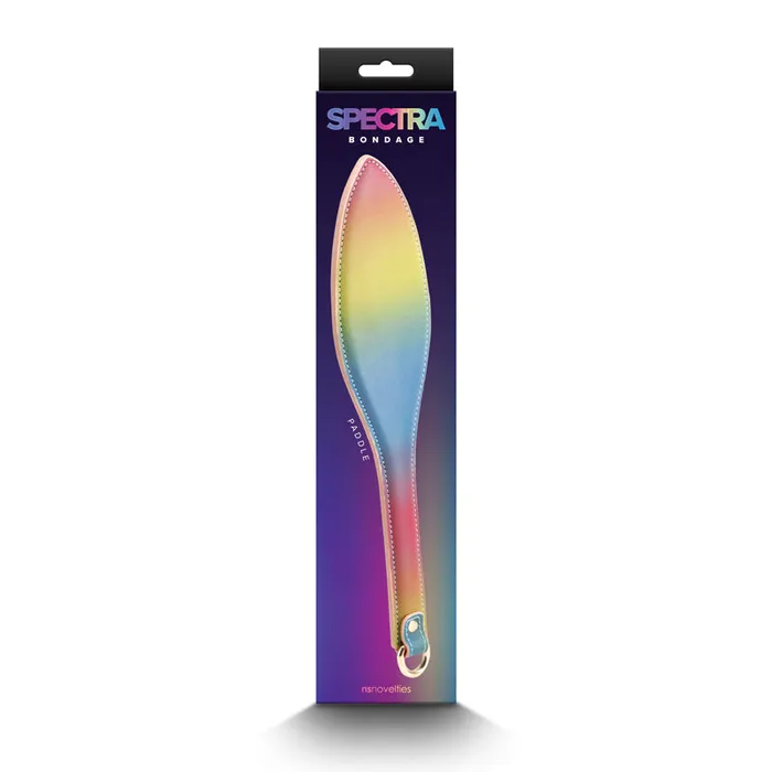 Anal | Spectra Bondage Paddle - Rainbow - Rainbow Paddle - NSN-1311-08 - NS Novelties Anal | Spectra Bondage Paddle - Rainbow - Rainbow Paddle - NSN-1311-08 - NS Novelties