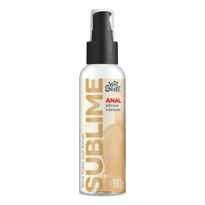 Anal Wet Stuff Wet Stuff Sublime Anal Silicone Lubricant Pump Top 110g