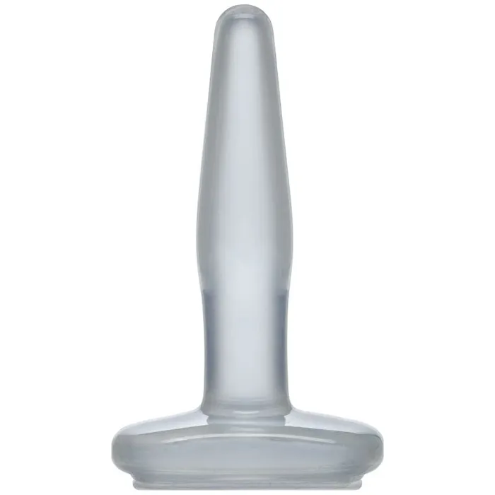 Crystal Jellies Anal Small Butt Plug Clear