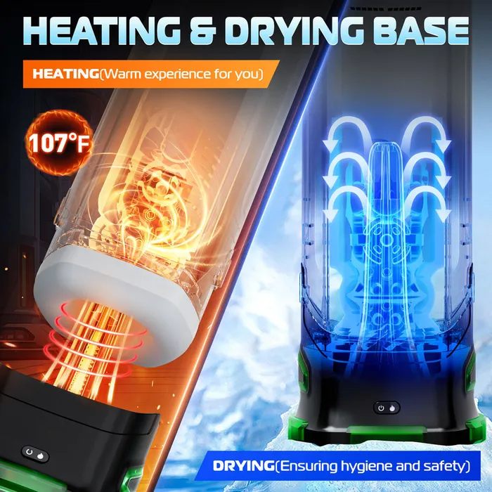 CyberSkin Male Sex Toys | CyberSkin B-Titan - Grey USB Rechargeable Thrusting & Vibrating Auto Masturbator with Heater CyberSkin Male Sex Toys | CyberSkin B-Titan - Grey USB Rechargeable Thrusting & Vibrating Auto Masturbator with Heater