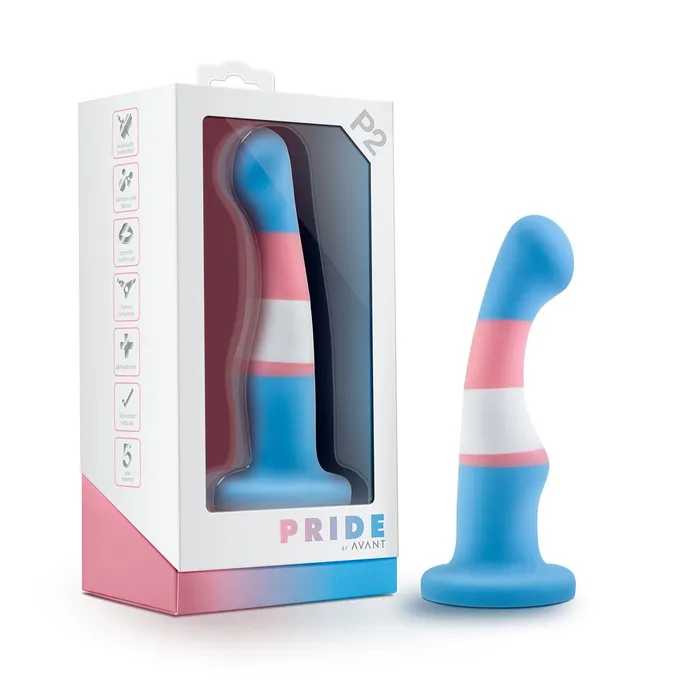Dildos | Avant Pride P2 True Blue Dildo - Blush Novelties