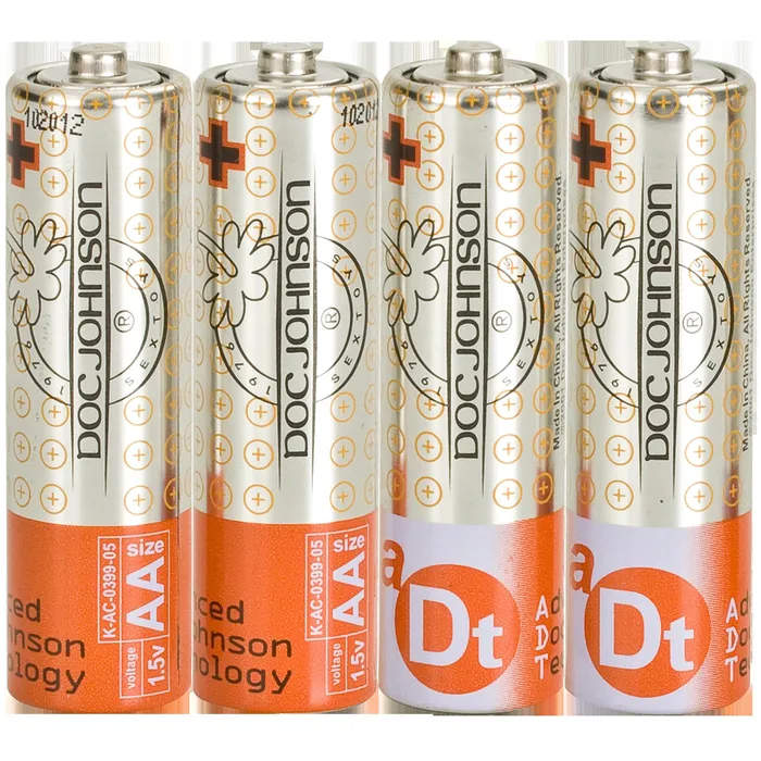 Doc Johnson Batteries AA 4 Pack Doc Johnson Enhancers