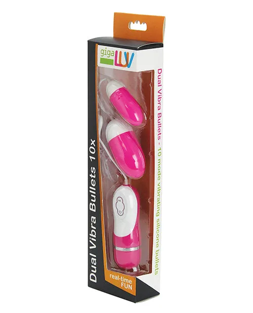 Gigaluv Female Sex Toys | GigaLuv Dual Vibra Bullet 10Pulse Patterns for Sensual Bliss Gigaluv Female Sex Toys | GigaLuv Dual Vibra Bullet 10Pulse Patterns for Sensual Bliss
