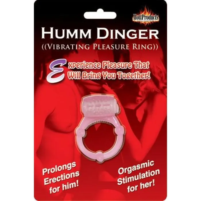 Hott Products Female Sex Toys | Humm Dinger Vibrating Penis Ring Clitoral Stimulator - Magenta Hott Products Female Sex Toys | Humm Dinger Vibrating Penis Ring Clitoral Stimulator - Magenta
