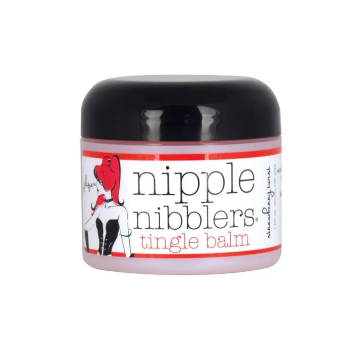 Nipple Nibblers Tingle Balm Strawberry Twist 125 Oz 35g Jelique Products Nipple Clitoral Toys
