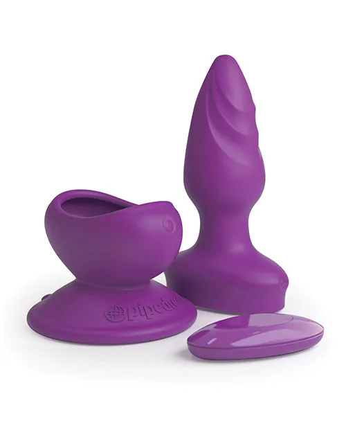 Pipedream Male Sex Toys | Threesome Wall Banger Vibrating Silicone Anal Plug