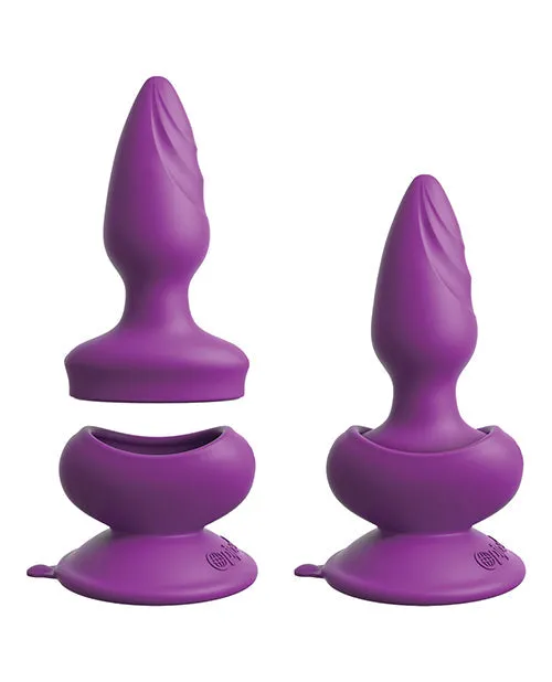 Pipedream Male Sex Toys | Threesome Wall Banger Vibrating Silicone Anal Plug