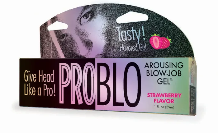 Problo Arousing BlowJob Gel Strawberry 15 Fl Oz Little Genie Enhancers