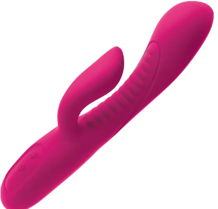 Vibrators | PD Products Pipedream Ultimate Rabbits No. 2 Dual Stimulation Rabbit Vibrator - Fuchsia