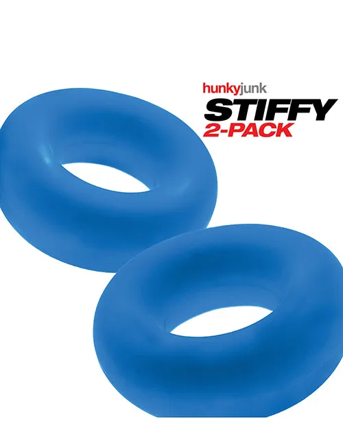 Blue Ox Designs LLCDba Oxballs Enhancers Hunky Junk Stiffy 2 Pack Cockrings