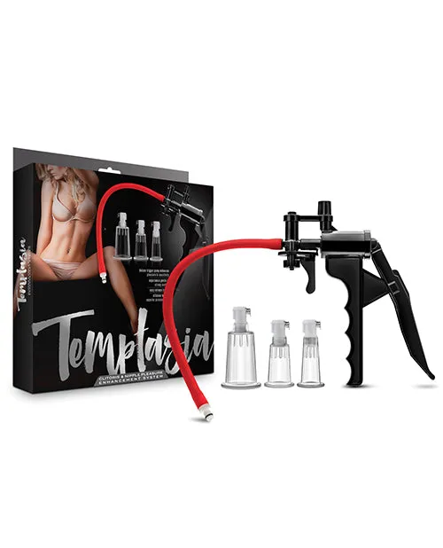 Blush Novelties Blush Temptasia Clitoris Nipple Pleasure Enhancement Pump System Vibrators