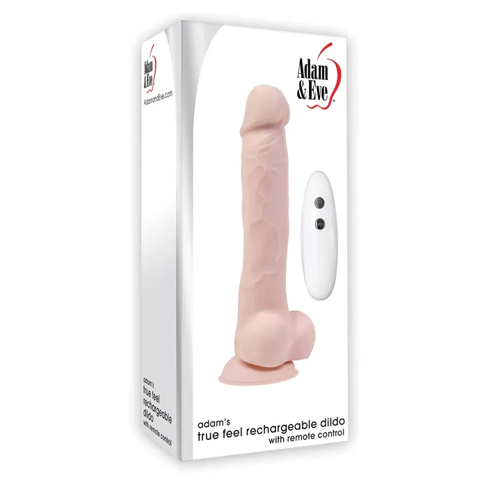 Female Sex Toys Curve Toys Adam Eve Adams True Feel Rechargeable Dildo Flesh