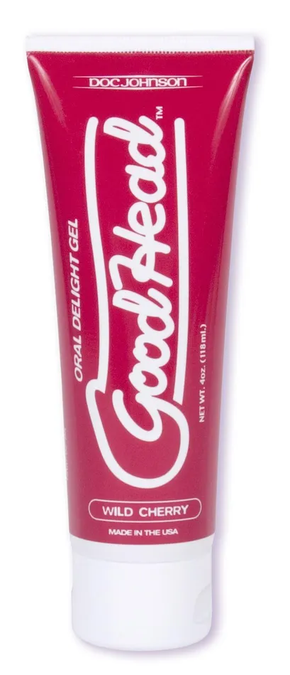 GoodHead Enhancers Good Head Oral Gel 4 oz Wild Cherry