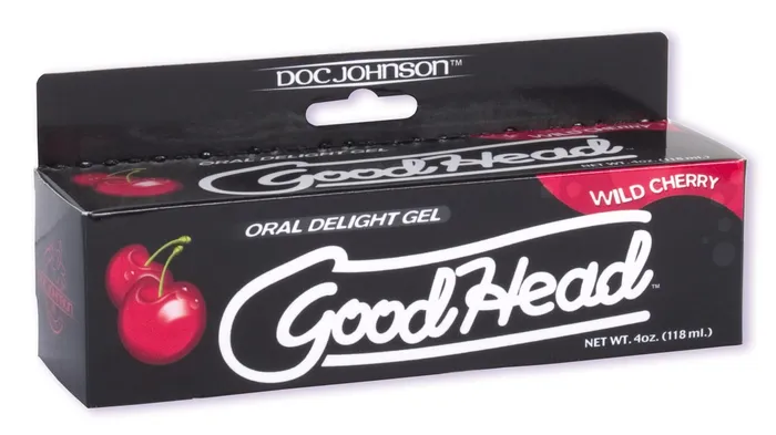 GoodHead Enhancers Good Head Oral Gel 4 oz Wild Cherry