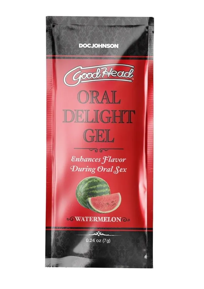 GoodHead Enhancers Goodhead Oral Delight Gel 24oz Bulk 48 Pieces Watermelon GoodHead Enhancers Goodhead Oral Delight Gel 24oz Bulk 48 Pieces Watermelon