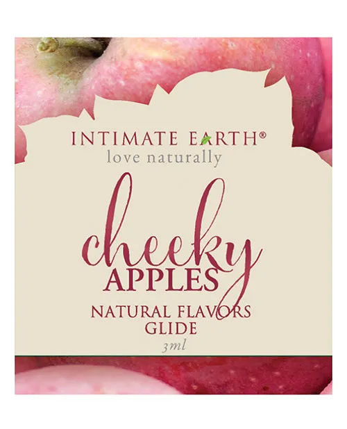 Intimate Earth Oil Foil 3ml Cheeky Apples New Earth Trading LLC Couples