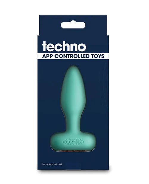 Ns Novelties INC Male Sex Toys Techno Prism App Controlled Rotating Vibrating Anal Plug Teal Ns Novelties INC Male Sex Toys Techno Prism App Controlled Rotating Vibrating Anal Plug Teal