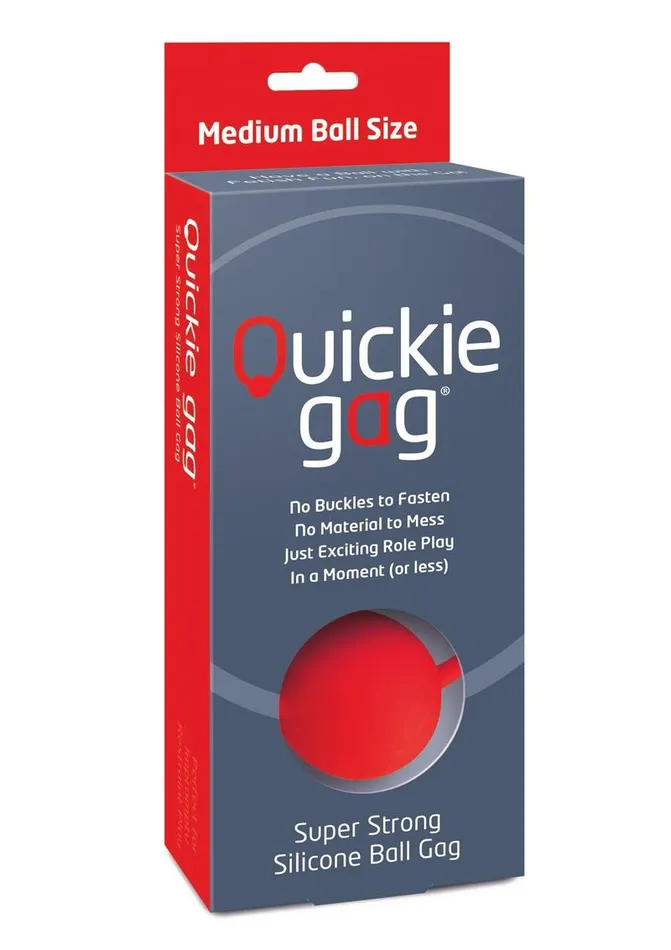 Quickie Couples Quickie Gag Silicone Ball Gag Bondage