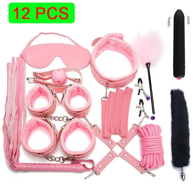 sex toys for us Couples Exotic Sex Products For Adults Games Leather Bondage BDSM Kits