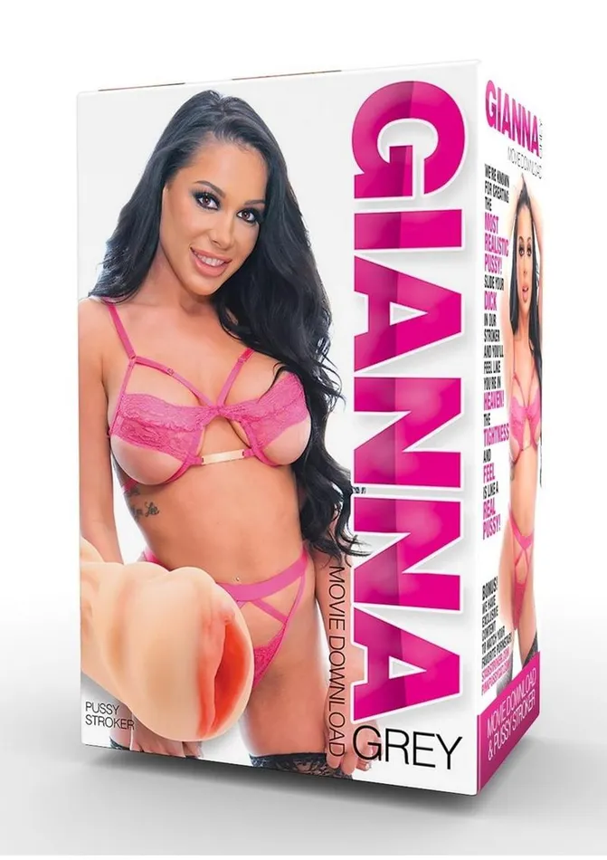 Star Stroker Male Sex Toys Star Stroker Gianna Grey Pussy Stroker