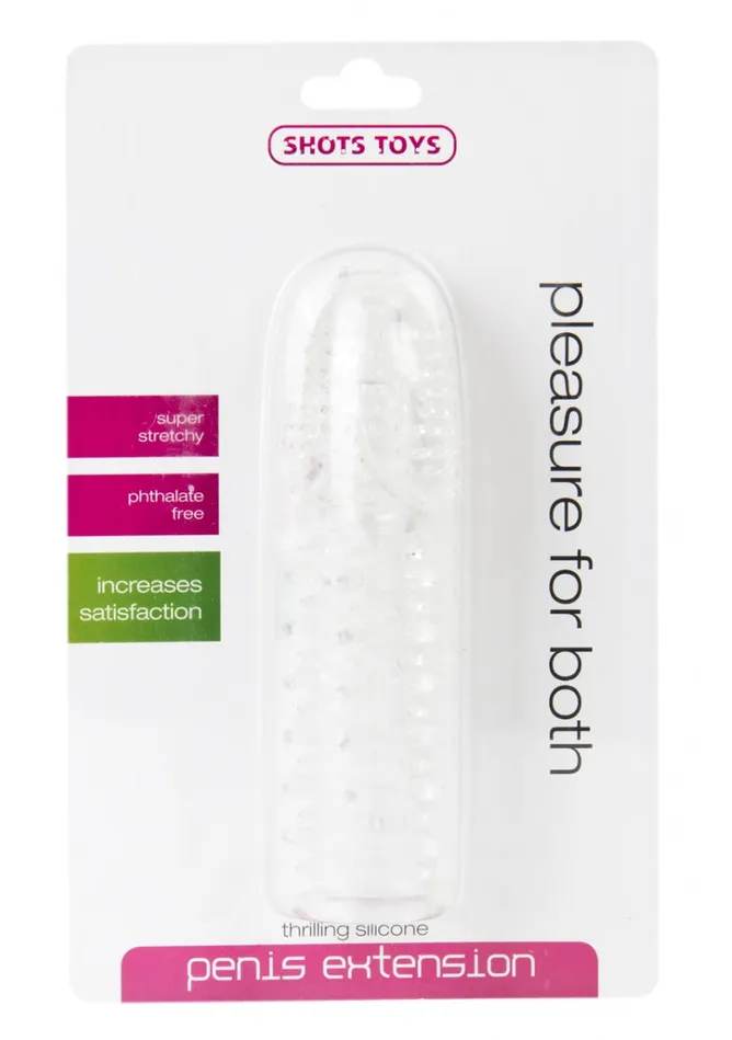 Thrilling Silicone Penis Extension Transparent Shots Shots Toys Male Sex Toys Thrilling Silicone Penis Extension Transparent Shots Shots Toys Male Sex Toys
