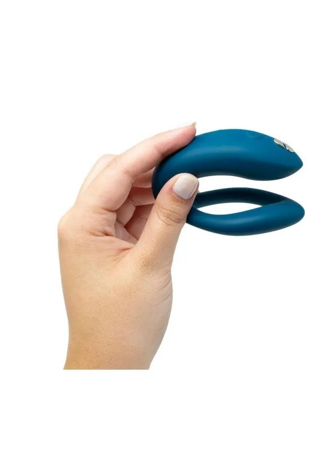 WeVibe WeVibe Sync O Rechargeable Silicone Couples Vibrator with Remote Control Velvet Female Sex Toys
