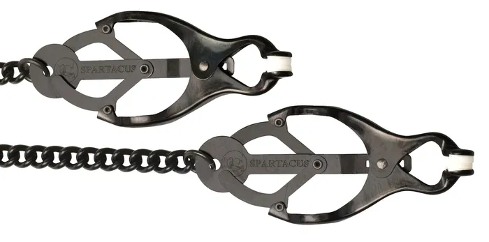 Anal Black Butterfly Clamp Wlink Chain Spartacus