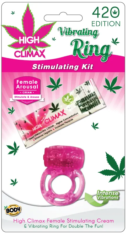 High Climax Vibrating Ring Stimulating Kit Body Action Products Couples