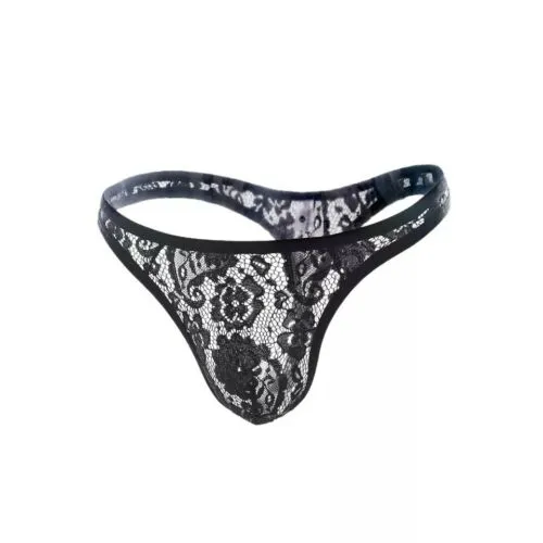 HotPinkSexyShop Couples tanga uomo sexy perizoma uomo intimo pizzo merletto sex lingerie cross dressing