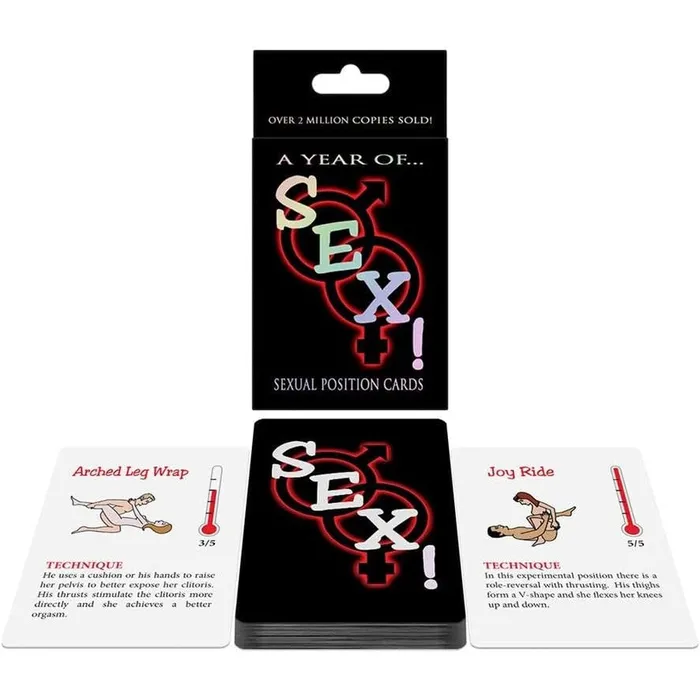 Kheper Games Couples A Year of Sex Sex Position Card Game
