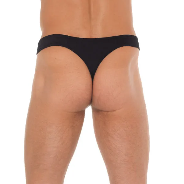 Mens Black GString With Zipper On Pouch Rimba Female Sex Toys Mens Black GString With Zipper On Pouch Rimba Female Sex Toys