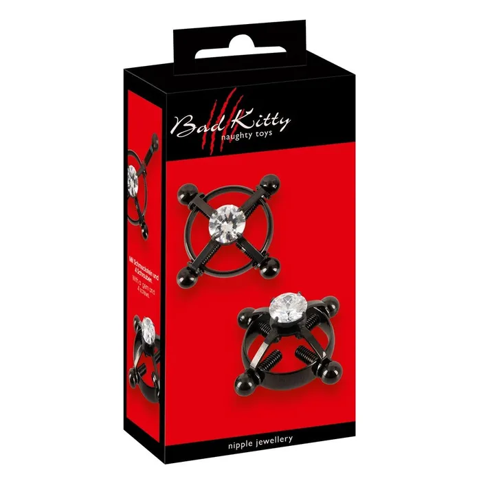 Nipple Clitoral Toys Bad Kitty Shiny Star Nipple Jewellery Bad Kitty Nipple Clitoral Toys Bad Kitty Shiny Star Nipple Jewellery Bad Kitty
