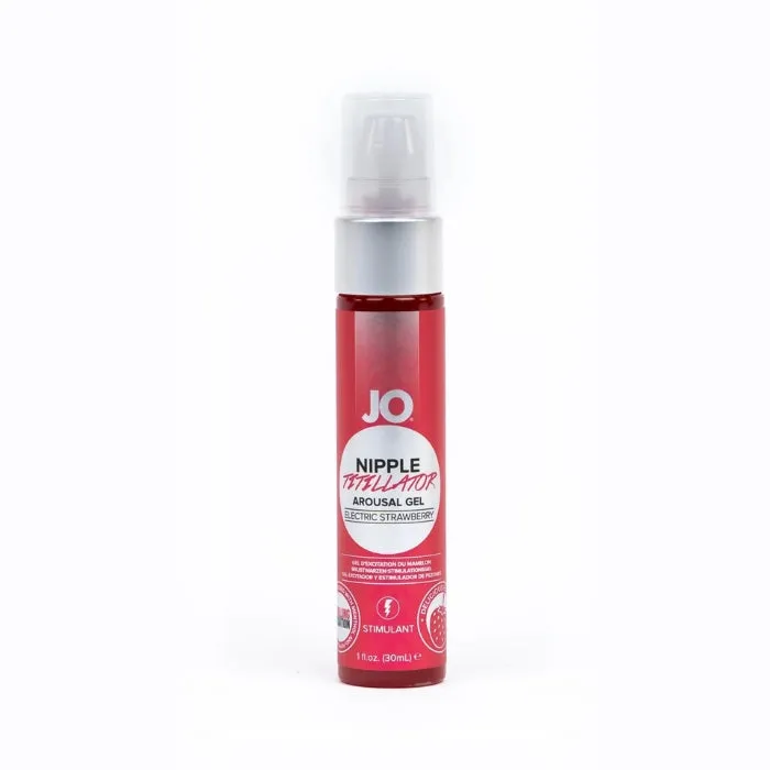 Nipple Clitoral Toys PAR System JO Nipple Titillator Strawberry 10ml