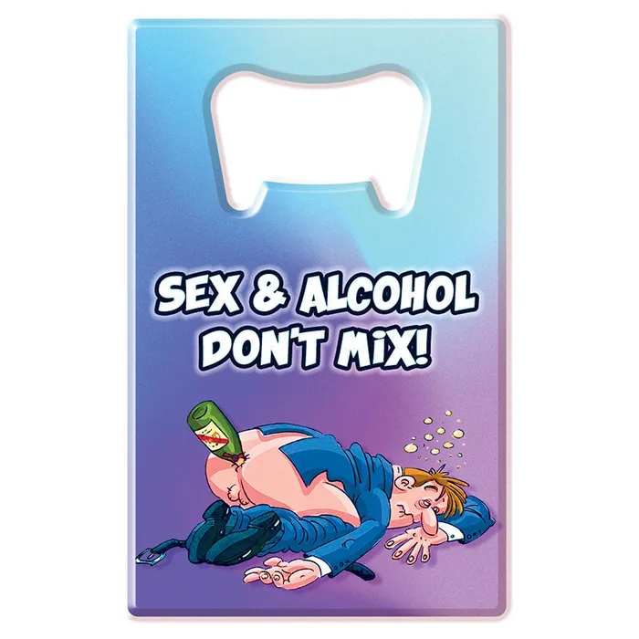 Not specified Couples Bottle Opener Sex Alcohol Dont Mix