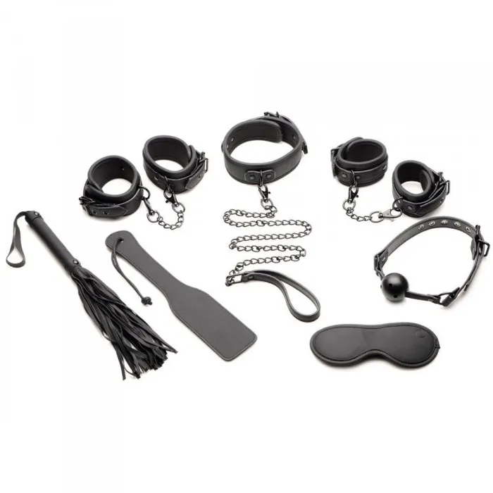 XR Brands Couples Master Series Master Of Kink 10pc Deluxe Bondage Set
